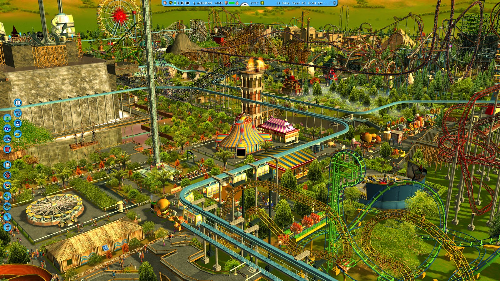 free roller coaster tycoon 1 full version